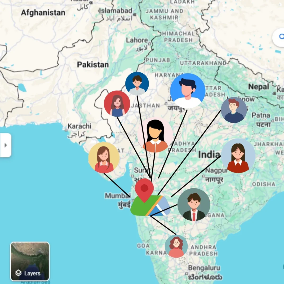 Google Maps Extractor in India